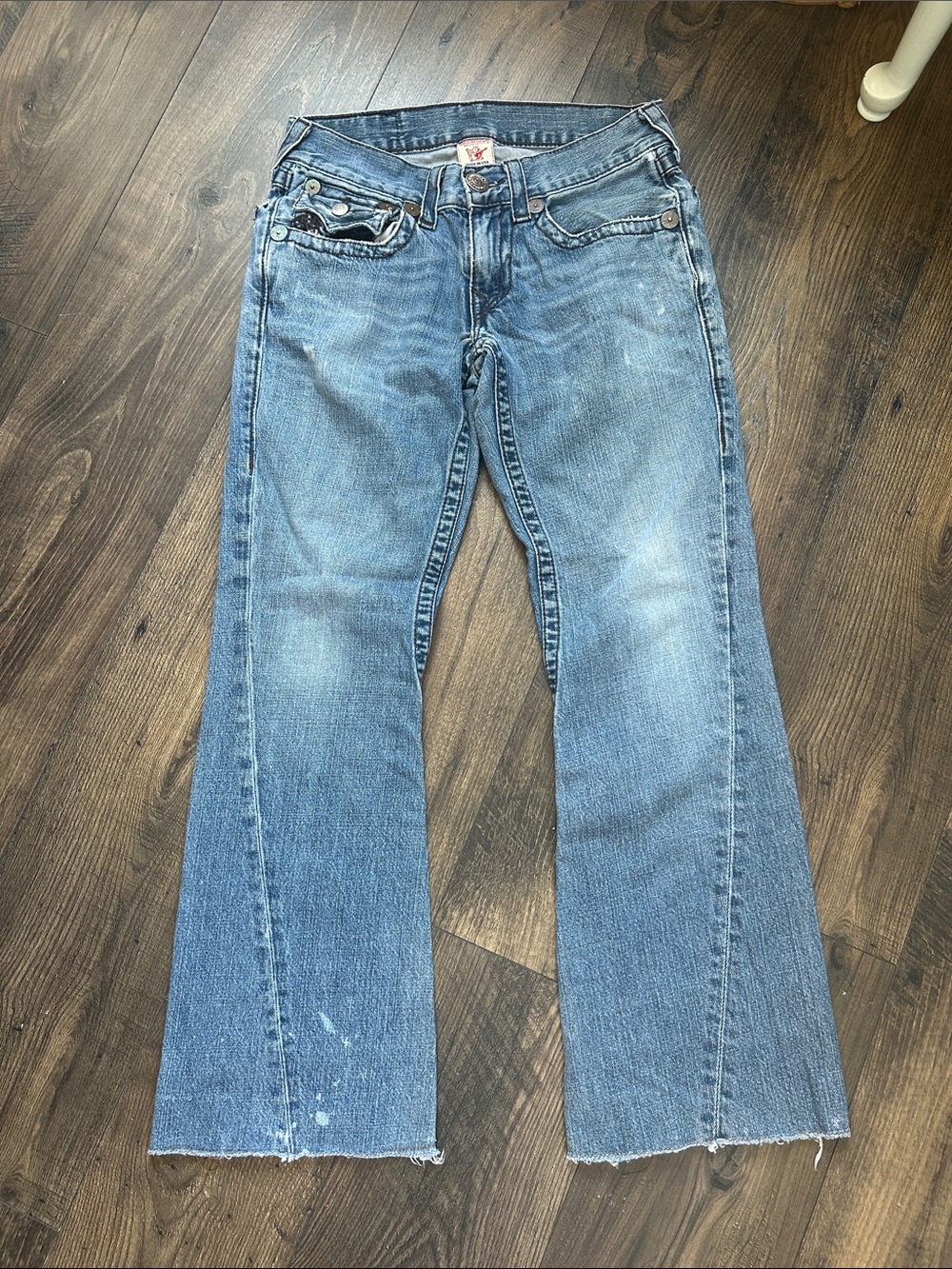True Religion Joey Women’s Jeans Size 30 Y2K Low Rise Flare